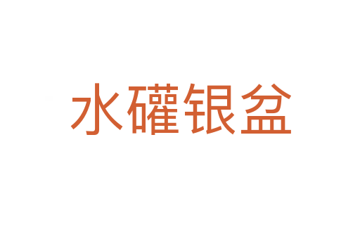 水礶银盆